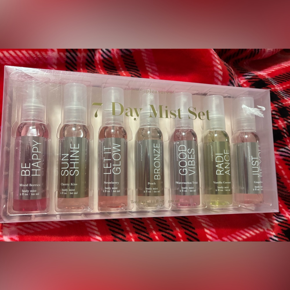 7 Day Mist Set by Simple pleasures- Multicolor